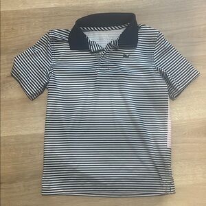 Vineyard Vines Navy Striped Polo Shirt